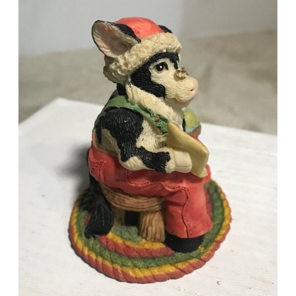 Ganz Cowtown Figurine Saint Nicowlas 1993 Figurine Handcrafted 2.75" - Picture 8 of 8